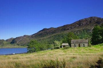 A Rural Scenic In Scotland