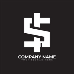 Obraz premium Vector vector modern letter S logo design template