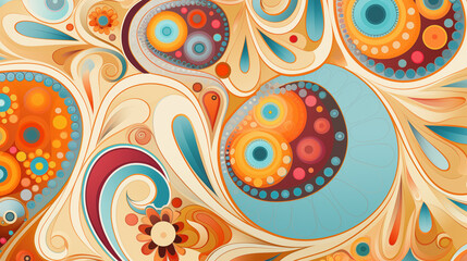 Abstract Image, Floral, Fractal, Pattern Style Texture, for Background, Wallpaper, Desktop Background, Cell Phone and Smartphone Case, Computer Screen, Mobile Phone Screen, Smartphone Screen, 16:9 For