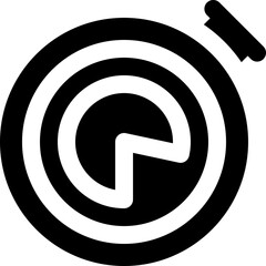 timer icon. vector glyph icon for your website, mobile, presentation, and logo design.