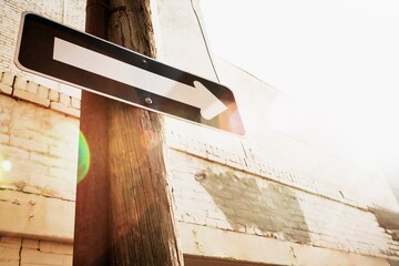One Way Sign