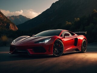 sport car luxurycar generate ai