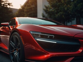Fototapeta premium sport car luxurycar generate ai