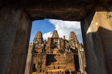 Historic Prasat Ta Keo temple in Siem Reap, Cambodia.