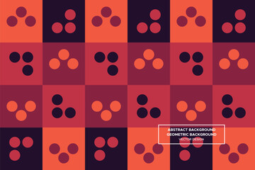 Abstract Background | Geometric Background (Circles) - Pattern, Profile, Brochure, Website Design, Banner, Wall Art, Poster, Advertisement, Apparel, Textiles, Interior Design (4 Colors) - DL.2.42