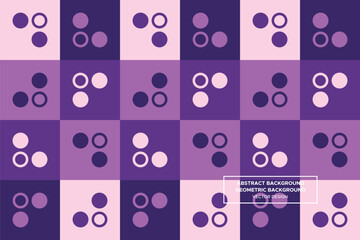 Abstract Background | Geometric Background (Circles) - Pattern, Profile, Brochure, Website Design, Banner, Wall Art, Poster, Advertisement, Apparel, Textiles, Interior Design (4 Colors) - DL.2.44