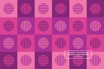 Abstract Background | Geometric Background (Circles) - Pattern, Profile, Brochure, Website Design, Banner, Wall Art, Poster, Advertisement, Apparel, Textiles, Interior Design (4 Colors) - DL.2.84