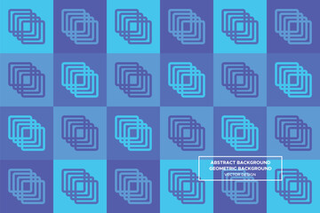 Abstract Background | Geometric Background (Squares) - Pattern, Profile, Brochure, Website Design, Banner, Wall Art, Poster, Advertisement, Apparel, Textiles, Interior Design (4 Colors) - DL.2.98