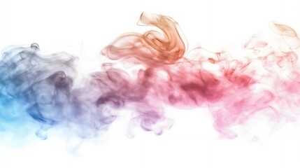 abstract colorful smoke