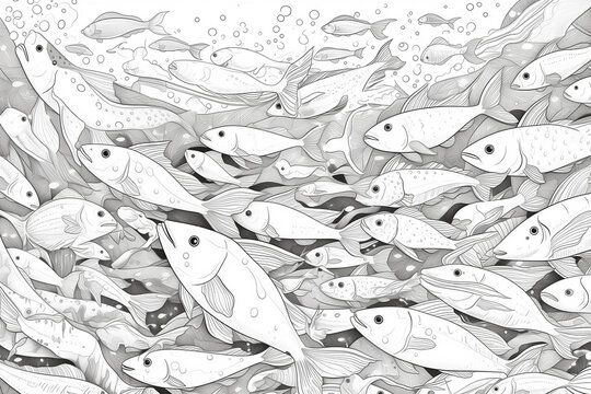 Fish Swimming in Water