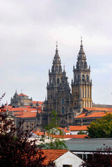 Fototapeta premium Spanien Santiago de Compostela Galizien Kathedrale