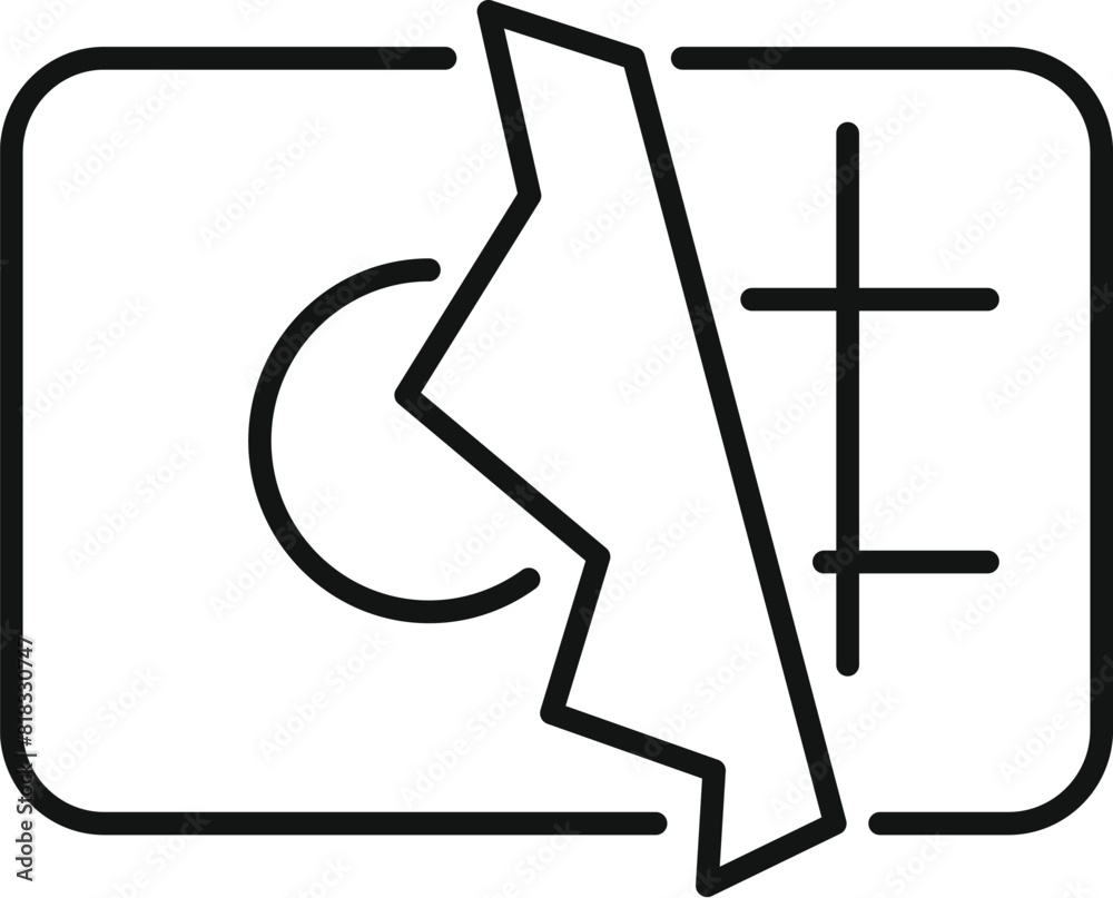 Poster vector illustration of a simple black and white clickable icon with a cursor and arrow for user expe