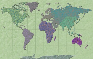 World Map Illustration