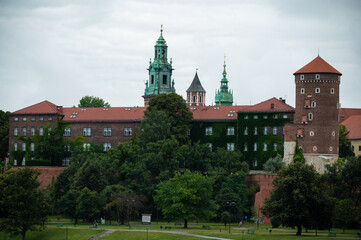 Wawel castle in Krakow, Poland
