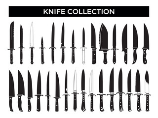 Diverse Collection of Knives