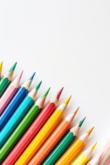 Fototapeta premium Background on back to school/college theme. Clean background. Knowledge learning concept