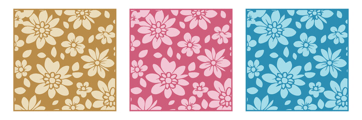 Botanical background. Abstract plant shapes. Minimalist illustration for printing on wall decorations. Generated by Ai