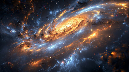 Glowing Cosmic Formations Exploring the Majestic Beauty of the Milky Way Through Stunning Astrophotography