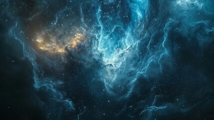 Nebula and Star Field: Exploring the Enigmatic Depths of Space Through Mesmerizing Astrophotography