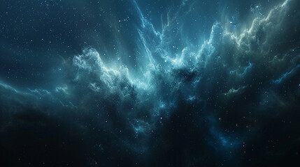 Obraz premium Nebula and Star Field: Exploring the Enigmatic Depths of Space Through Mesmerizing Astrophotography