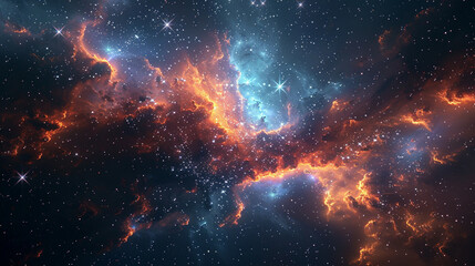 Nebula Cloud A Spectacular Display of Celestial Beauty Captured in Stunning Astrophotography