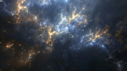 Fototapeta premium Nebula Cloud A Spectacular Display of Celestial Beauty Captured in Stunning Astrophotography