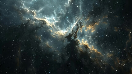 Obraz premium Nebula Cloud A Spectacular Display of Celestial Beauty Captured in Stunning Astrophotography