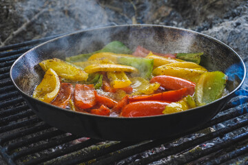 stew with vegetables