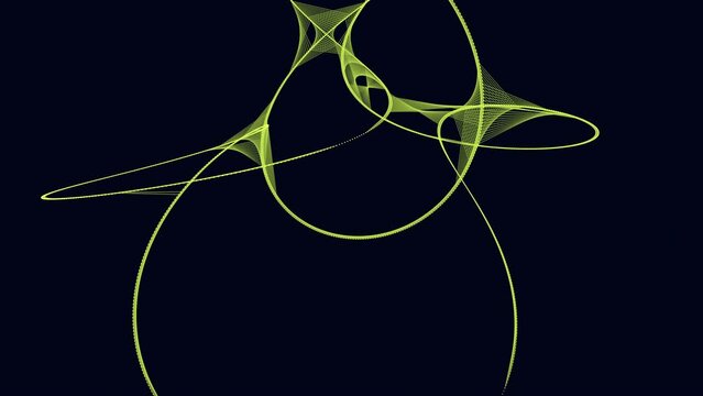A dense web of interconnected lines and scattered dots form a captivating and complex geometric pattern, showcasing a network of infinite interdependencies in an abstract and dynamic composition