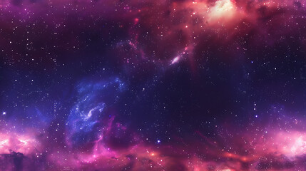 background with stars / star dust - space galaxy -Seamless tile. Endless and repeat print.