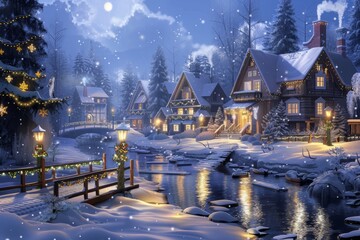 Fototapeta premium christmas background 