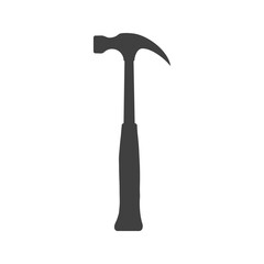 hammer icon on white backgroundound