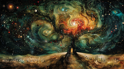 Cosmic Arbor: The Tree of Stellar Genesis