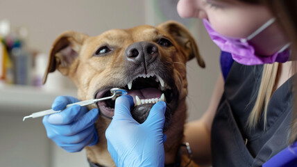 Dog dental care. Maintaining healthy dog teeth and gums. Preventing plaque and tartar build-up