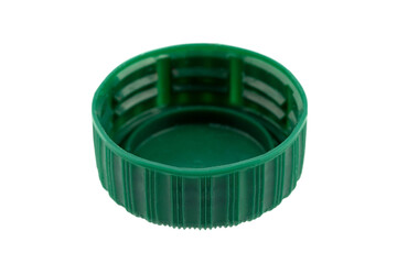 plastic bottle caps, isolated on a white	