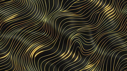 Vector abstract golden luxury pattern, lines background 