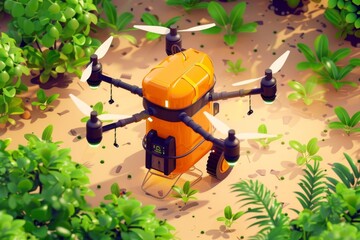 Smart farming techniques in desert agriculture utilize playful drones for sustainable operations, enhancing wine production