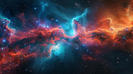 Stars Nebula in Space Capturing the Awe-Inspiring Beauty of the Cosmos in Stunning Detail