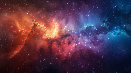 Stars Nebula in Space Capturing the Awe-Inspiring Beauty of the Cosmos in Stunning Detail