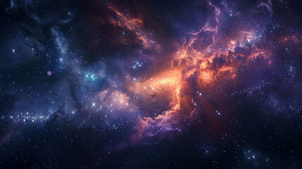 Stars Nebula in Space Capturing the Awe-Inspiring Beauty of the Cosmos in Stunning Detail