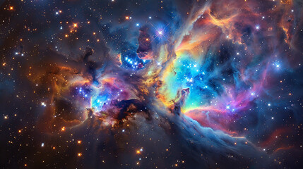 Stars Nebula in Space Capturing the Awe-Inspiring Beauty of the Cosmos in Stunning Detail