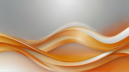 Soft Background Curved white Orange stock illustration