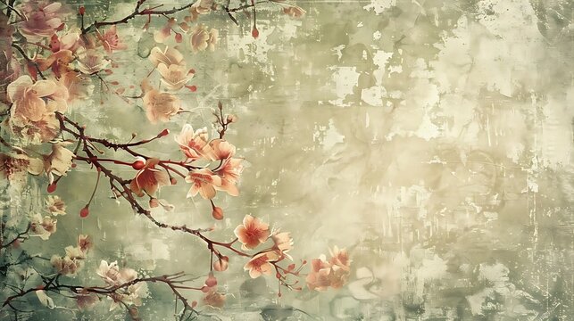 background with flowers