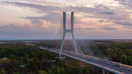 Most Redzinski we Wroclawiu © sopthedrone