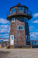 lighthouse on the coast of state