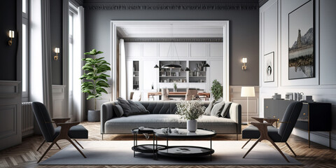 Beautiful Perfectionist apartment interior design