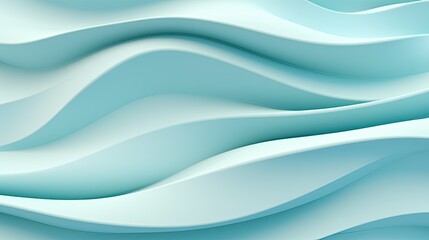 Fototapeta premium Three dimensional render of wavy pattern. Waves abstract background texture