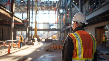 Digital innovation breathes life into construction projects, blending virtual design with the rugged beauty of building sites.