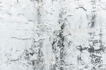 Dirty white paint concrete wall texture background. Old rough and grunge texture wall. Texture of cement wall - generative ai