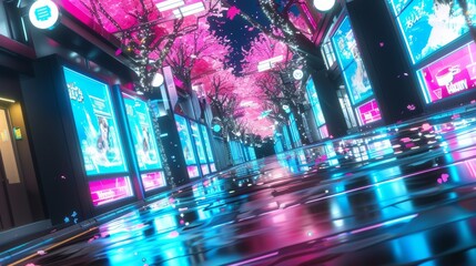 Retro Sci-Fi Background Futuristic Grid landscape of the 80s. Digital Cyber Surface. Suitable for design in the style of the 1980`s. 3D illustration. retro. Illustrations